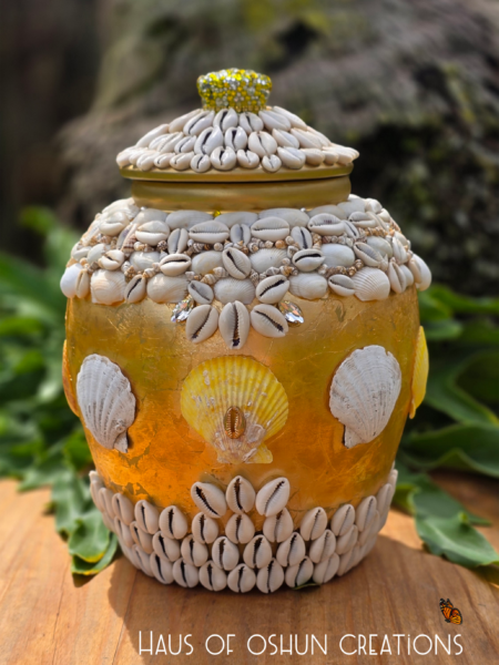 🐚AJE 🐚  Orisha inspired Sopera ✨️ 💛💰🌟