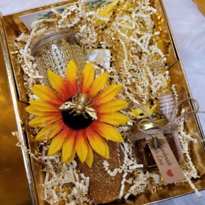 Oshun Inspired Golden Honey Bee Box Set