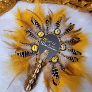 Oshun Ololodi Inspired Hand Mirror