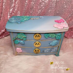 Butterfly Wood Jewelry Box