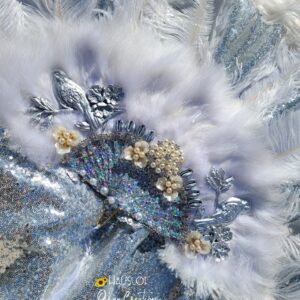Obatala Inspired Hand Fan