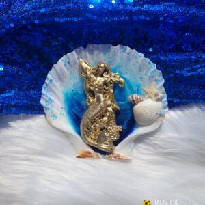 Yemaya Inspired Scallop Shell