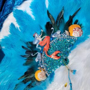 Yemaya Assesu Inspired Hand Fan