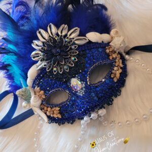 Olokun Inspired Mask