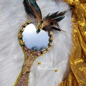 Oshun Ololodi Inspired Hand Mirror