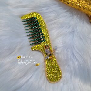Oshun Ololodi Inspired Owl Comb