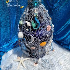 Yemaya Inspired Silver Mermaid Fishnet
