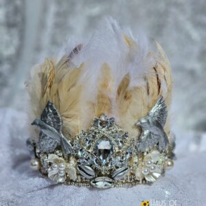 Obatala Orishanla Inspired Dove Crown