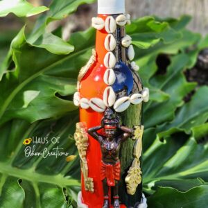 Eleggua Inspired Aguardiente Decanter