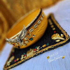 Oshun Ibu Kole Inspired Basket & Mat Set