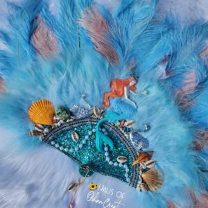 Yemaya Assesu Inspired Hand Fan