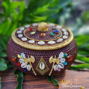Aggayu Inspired Wicker Basket