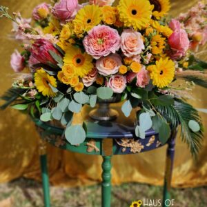 Oshun Ololodi Inspired Floral Arrangement