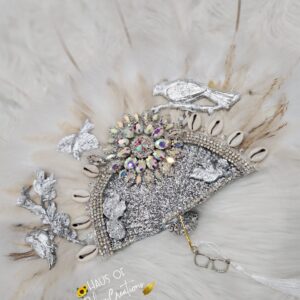 Obatala Inspired Hand Fan
