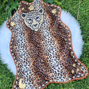 Shango Inspired Leopard Throw/Shawl