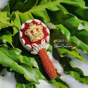 Shango Inspired King's Crown Maraca