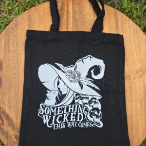 Witch Tote - Something Wicked Black - Halloween Inspired