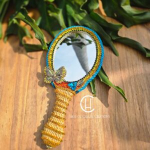Oshun Ibu Yumu Serpent Inspired Mirror