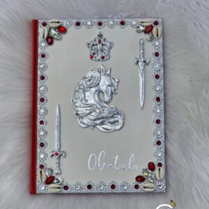 Obatala Ayaguna Sword Inspired Ita Book/Journal