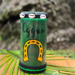 Oggun Inspired Jumbo Votive Candle