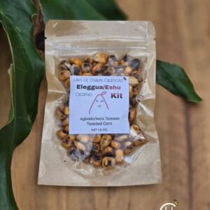 Eleggua/Eshu Offering Ingredients - agbado/toasted corn/maiz tostado 1.5 oz