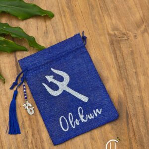 Olokun Inspired Cowrie Shell Bag/Satchel Set 5x7