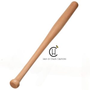 Orisha Inspired Wood Bat w/Design