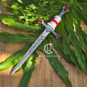 Obatala Ayaguna Inspired Small Dagger Sword