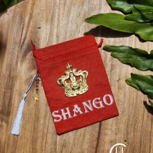 Shango Inspired Cowrie Bag/Satchel 5x7