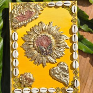 Oshun Sunflower Inspired Ita Book/Journal