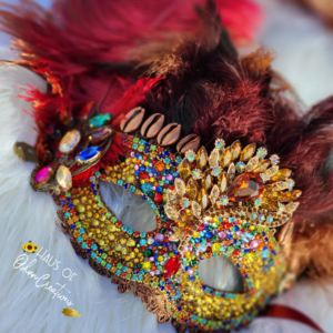 Oya Inspired Mask Topaz
