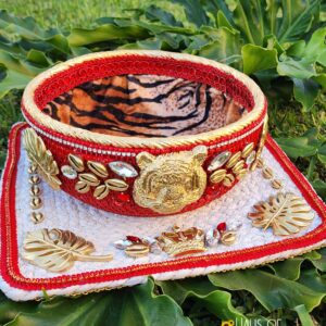 Shango Tiger Inspired Basket & Mat Set