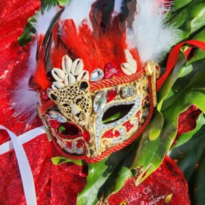 Shango Inspired Leopard Mask 2