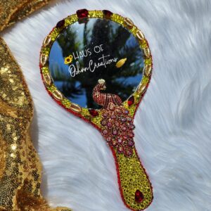 Oshun Ibu A?a Inspired Hand Mirror