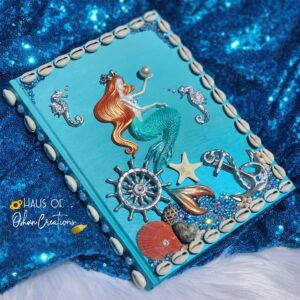 Yemaya Inspired Ita Book/Journal Turquoise