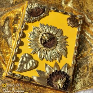 Oshun Inspired Sunflower Ita Book/Journal