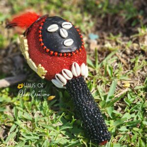 Eleggua Inspired Maraca w/ Keys