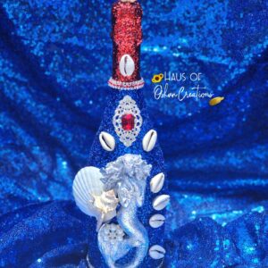 Yemaya Okute Inspired Champagne Decanter Bottle