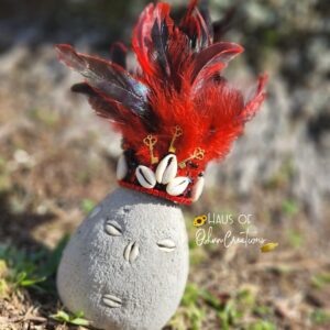Eleggua Inspired Mini Crown