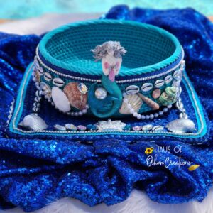 Yemaya Ashaba Mermaid Inspired Basket and Mat Set