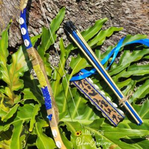Ochosi Inspired Crystal Bow and Arrows